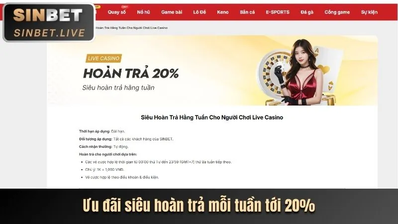 Hình ảnh chương trình VIP độc quyền